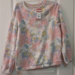 Cat & Jack Women's Pastel Tie-Dye Sweater